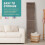 Room Divider Brown3-Panel Freestanding Privacy Screen 3