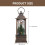Christmas Lantern Dark Brown Plastic 6.3 Inches 2