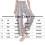 Calça feminina retrô de pernas largas com cintura alta e elástico. 3