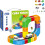 3D train set flexible rail building kit 51 pieces 1