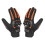 Motorcycle Gloves Touch Screen XXL Orange 3