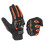 Motorcycle Gloves Touch Screen XXL Orange 5