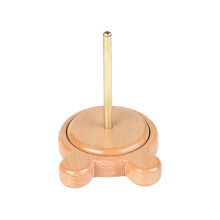 Porte-pelotes en bois portable, enrouleur, 1 pièce
