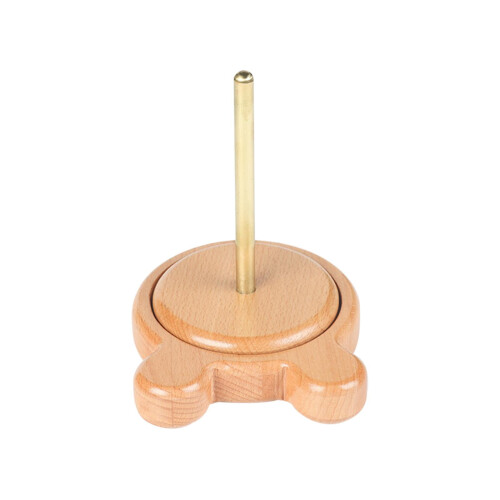 Porte-pelotes en bois portable, enrouleur, 1 pièce