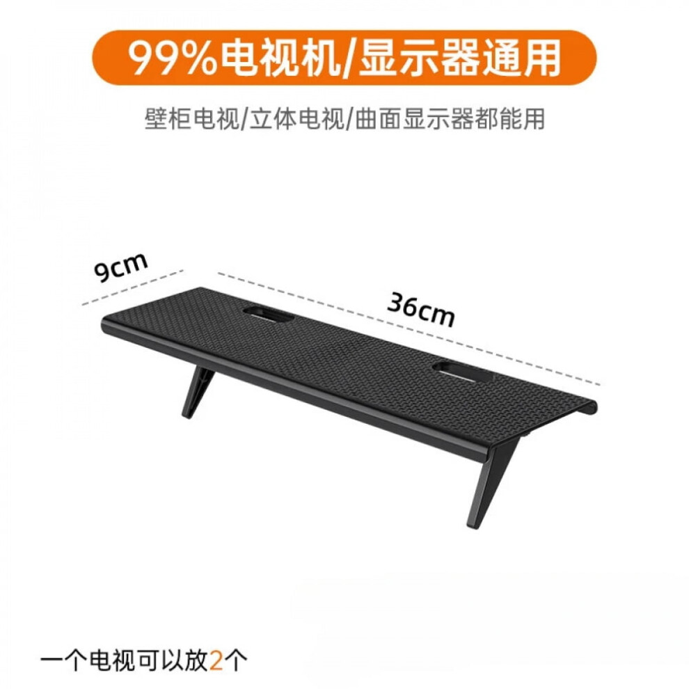 Tv Monitor Stand With Storage Shelf Desktop Organizer 962125026900