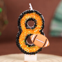 Velas de cumpleaños con números romanos, velas de cera con forma de figura y soporte para pasteles de celebración y decoración de fiestas para