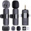 Cordless lavalier mic for camera omnidirectional clip 1 1