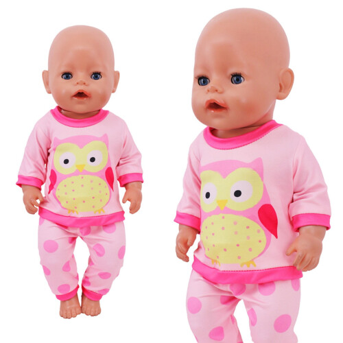 Ensemble pyjama décontracté pour poupée de 45 cm 2