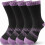 Women's Wool Mid-Calf Socks 4 Pairs 1