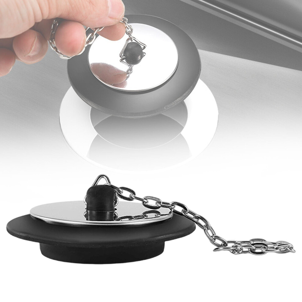 Bathtub Stopper With Chain Universal 42Â45 Mm Drain Plug 962125019001