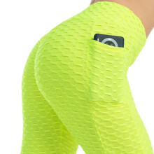 High Waist Yoga Pants for Women Stretchy Honeycomb Texture