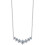 Κολιέ μενταγιόν Moissanite 925Ασήμι 1.7-2.8ct 1