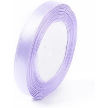 Lavendelfärgat satinband 12 mm 25 yards