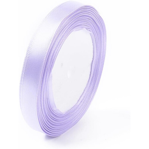 Lavendel satinbånd 12 mm  25 yards