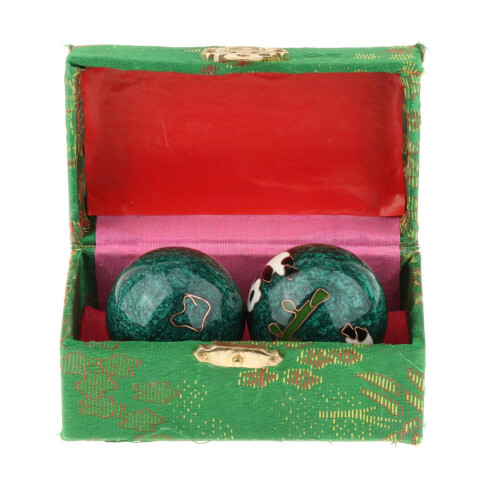 Baoding Massage Balls with Storage Box 2 Pieces 1