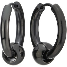 Rustfrit stål Huggie Hoop øreringe 2 stk.