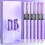 Geelikynät 0,5 mm violetit 6 kpl 1