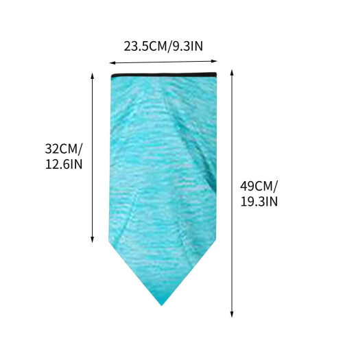 UV protection cooling neck gaiter blue 2