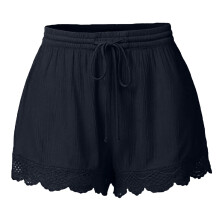 Boho-Minirock für Damen mit Bubble-Skort und hohem Bund