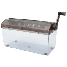 Mini A4 paper shredder manual desktop shredding tool