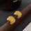 14K Gold Plated Triple Huggie Stud Earrings 1