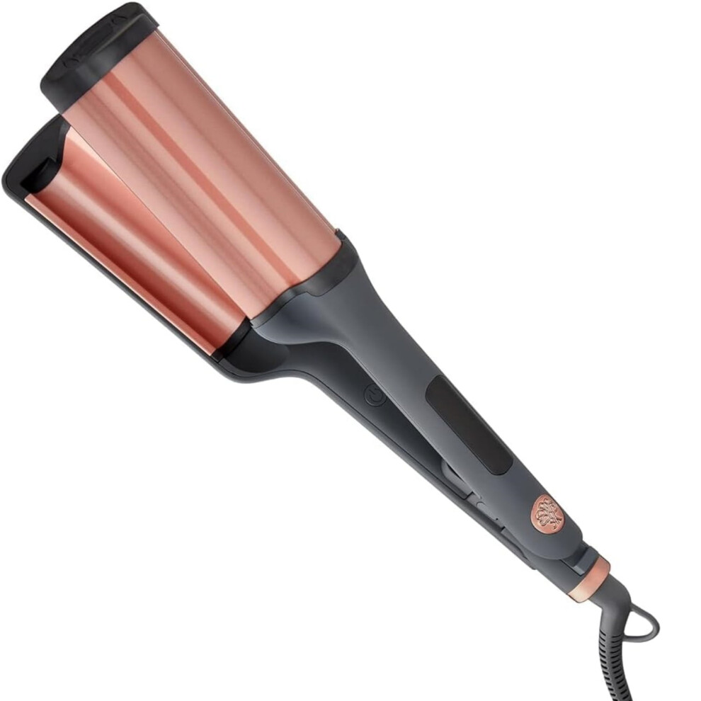 Ceramic Tourmaline 3-Barrel Curling Iron Pink