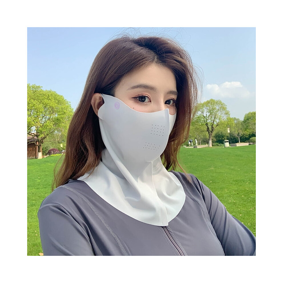 Cycling Mask Women Uv Protection Ice Silk Neck Scarf 962125016864