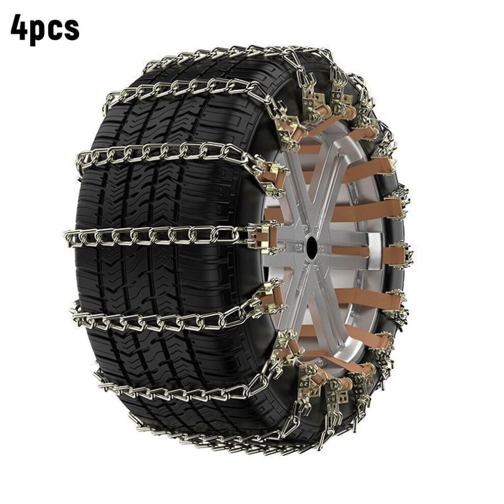 Manganese Steel Snow Chains For Suv And Truck 4 Pcs 962125025262