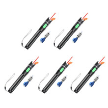 5X Localizzatore di Guasti Visivi, Tester per Cavi nel Fibra Ottica da 30 MW con Adattatore FC Maschio un LC Femmina, Misuratore di Sorgente di Luce