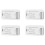 4X Matter Wifi LED Strip Light Controller RGBCW Controller LED Strip Bixb/Siri/per  Home/per Supporto Controllo Alexa 1