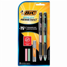 BiC Velocity Premium vulpotlood, zwart plastic, 7,75
