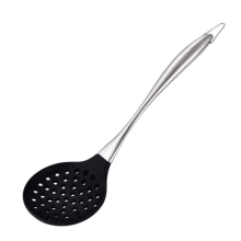 Écumoire en silicone pour wok, cuillère à trous, 1 pièce