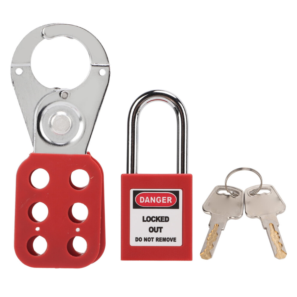 Lockout Tagout Hasp For Equipment Maintenance With 6 Holes 971050276540