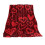 Valentine's Throw Blanket Romantic Red Fleece with Heart 2