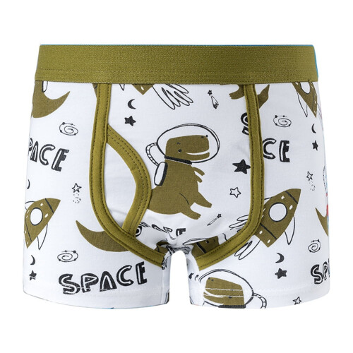 Småbarnsboxershorts i bomull, 4-pack, storlek 1-10 år 1