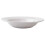 Pure White ABS Restaurant Plate 1pc Heat-Resistant 1