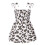 Robe de princesse pour petites filles, en coton blanc sans manches 2