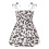 Robe de princesse pour petites filles, en coton blanc sans manches 8