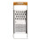 Râpe à fromage manuelle en acier inoxydable à gros grains (1 pièce) 1
