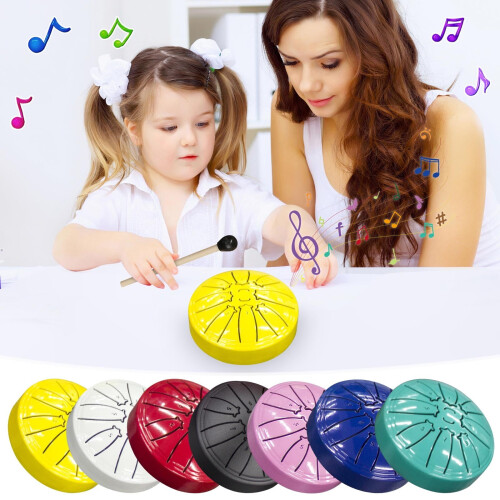 Toddler Musical Instruments Electric Mini Drum 4 inch