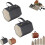 Concerning Multipack Glasses Case, Multiple Glasses Storage Case, Foldable Eyeglasses Case, 6-Slot Sunglass Case 1