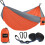 Camping Hammock 500 lbs with Tree Straps and Carry Bag 1