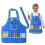 Kids Art Apron Blue for Ages 3-12 1 Pack 4
