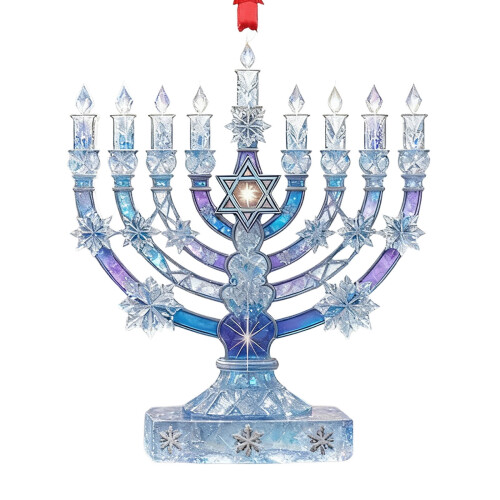 Porta-velas de plástico azul de 7,6 cm (3 polegadas), lanterna suspensa moderna.