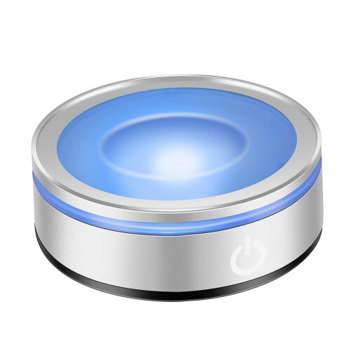 Support d'affichage LED pour boule de cristal – RGB, USB/batterie,