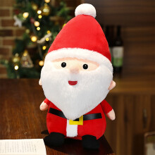 Kerstknuffelornamenten van zacht PP-gevuld materiaal, 12 stuks