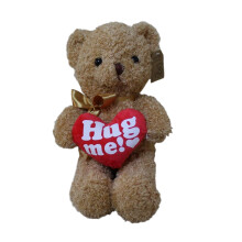 Valentijnsdag Teddybeer Pluche Hartbeer 1 stuk