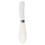 Stainless Steel Butter Spreader with White Ceramic Handle 2