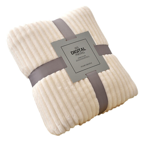 Hugging Blanket Soft Plush Lightweight 39.459 Inch Beige