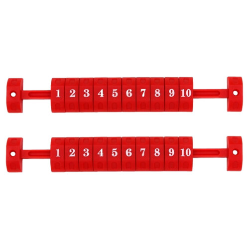 Plastic Foosball Counter Set 2 Pieces